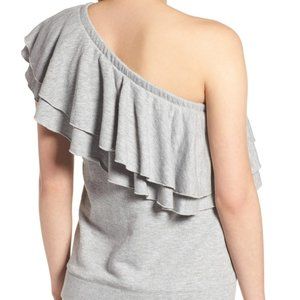 Chelsea28 Ruffle One-Shoulder Top